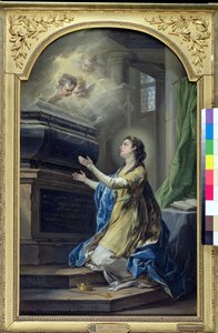 聖クロティルダ（474〜545） 作： Carle van Loo